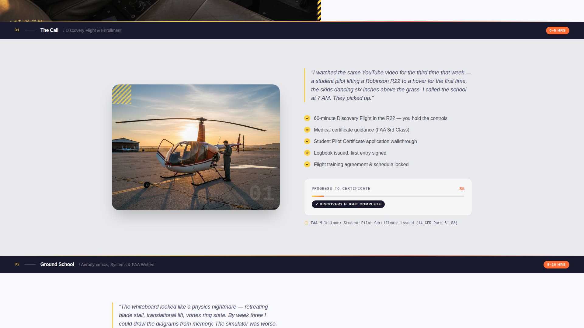 Rotor - Electrifying Helicopter Landing Page Template