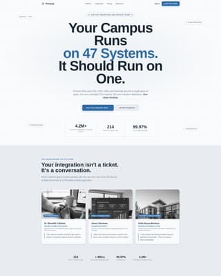 Provost - Unified Edtech Landing Page Template