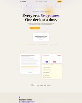 Chronicle - Powerful History Landing Page Template