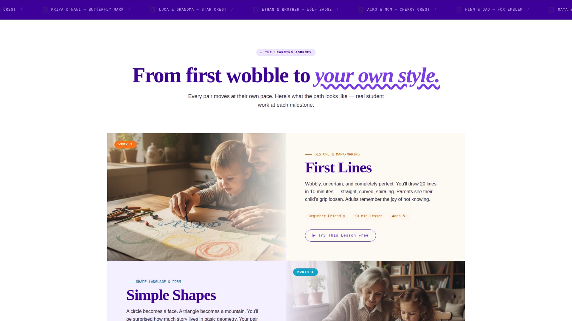 Drawtogether - Heartwarming Illustration Landing Page Template