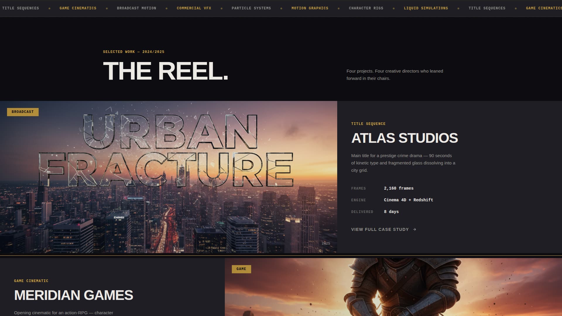 Frame — Cinematic Video Editor Landing Page Template