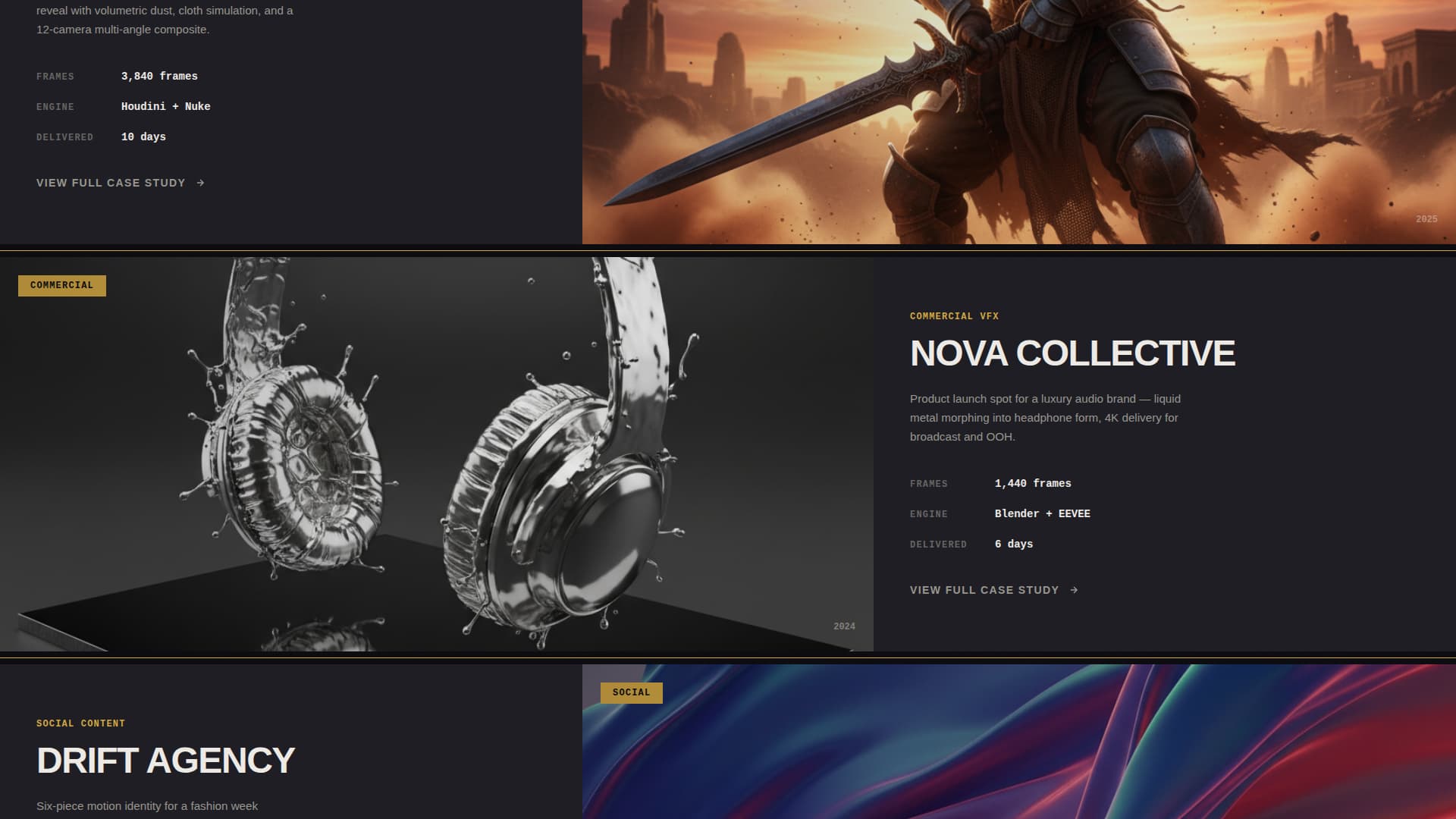 Frame — Cinematic Video Editor Landing Page Template