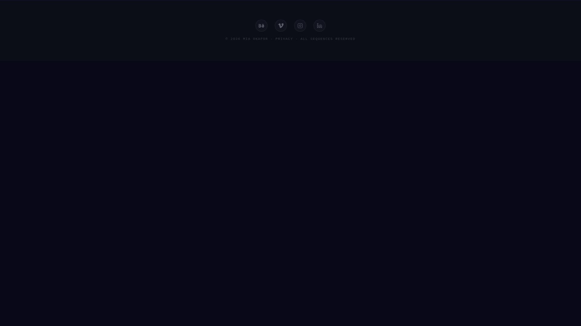 Reel - Immersive Animator Landing Page Template