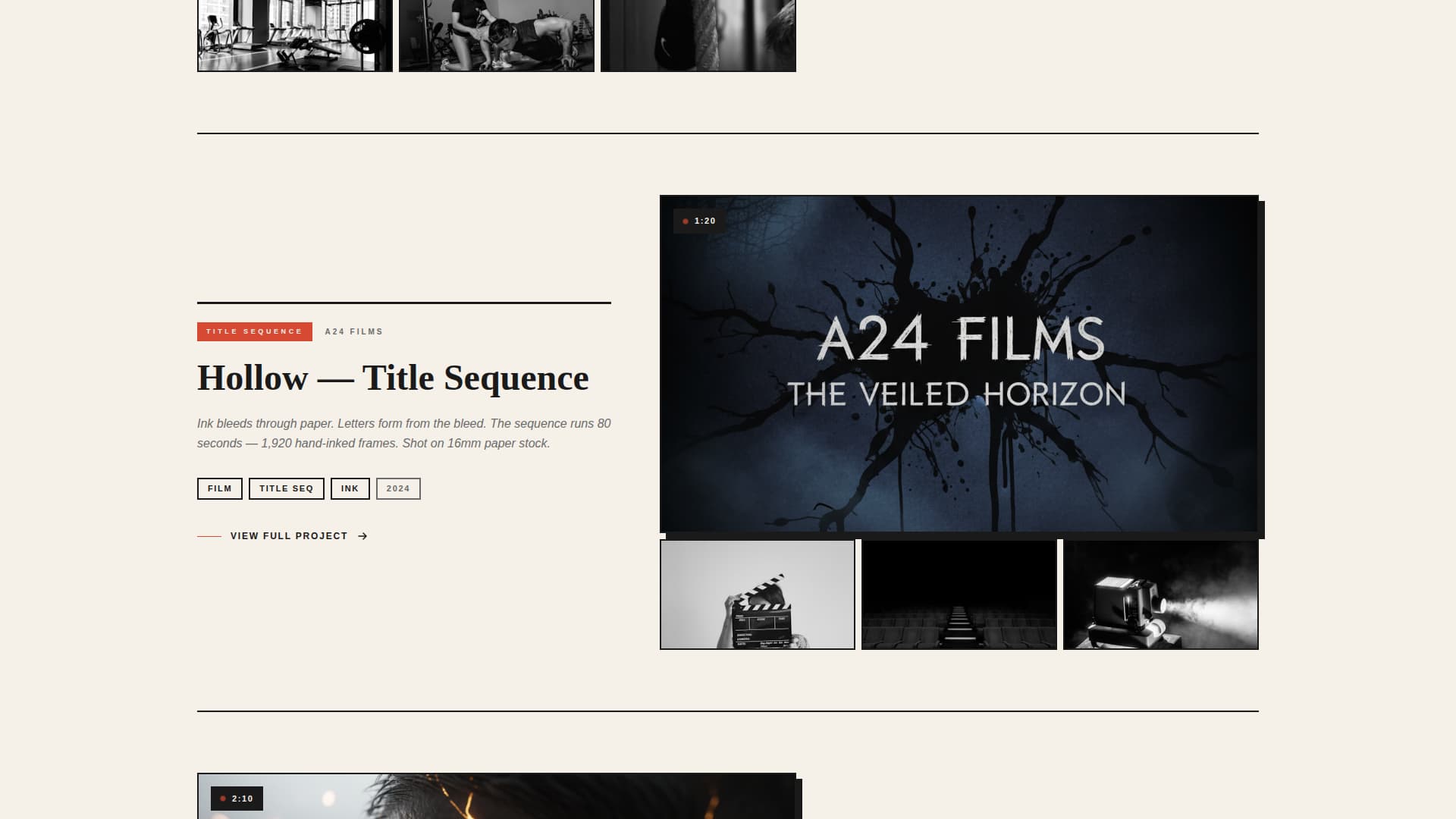 Frame - Bold Animator Landing Page Template