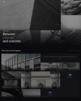 Draft - Iridescent Architect Landing Page Template