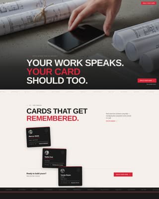 Slab - Bold Architect Landing Page Template