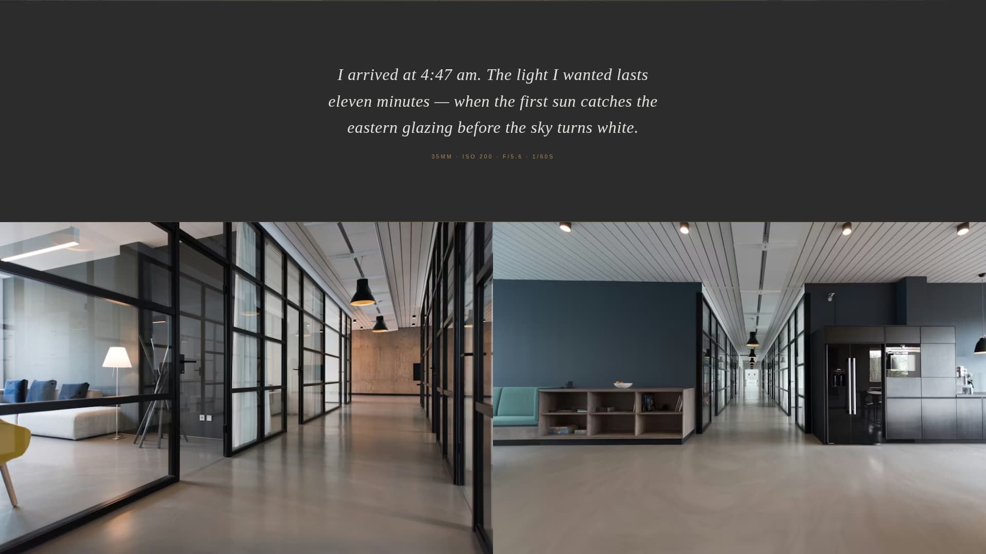 Folio - Immersive Architect Landing Page Template