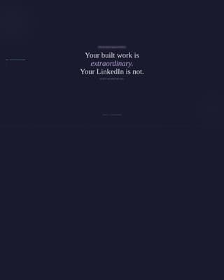 Folio - Elegant Architect Landing Page Template