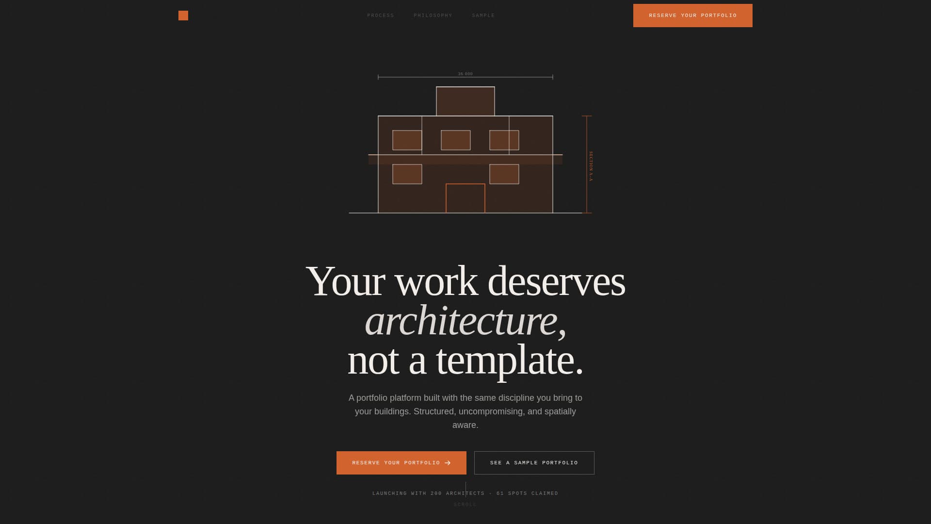 Architect - Premium Minimalist Landing Page Template
