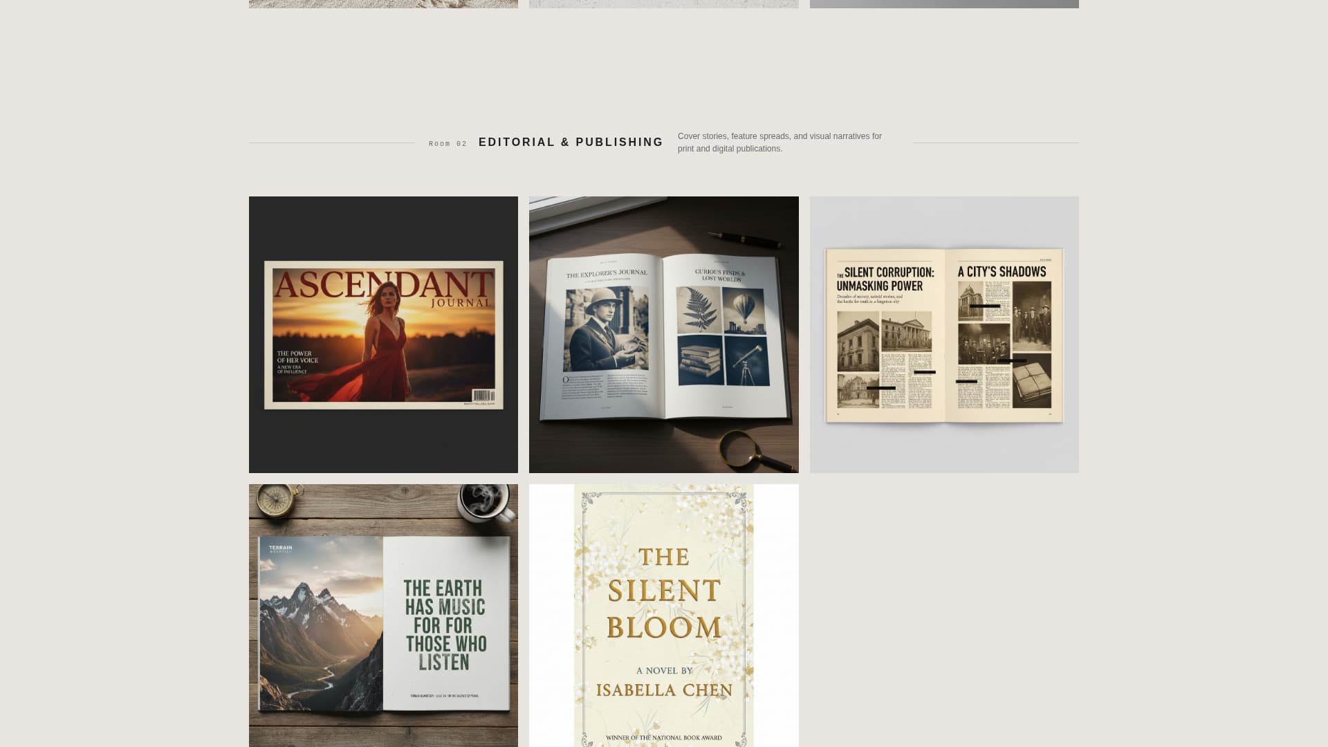 Folio - Compelling Artdirector Landing Page Template