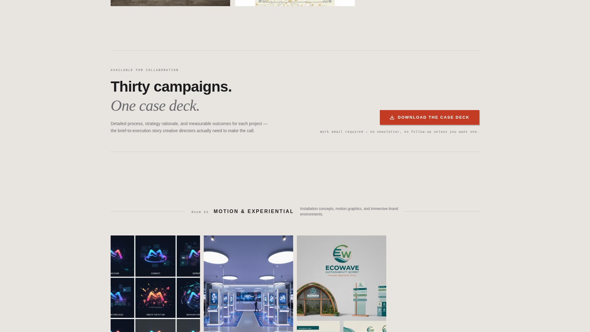 Folio - Compelling Artdirector Landing Page Template