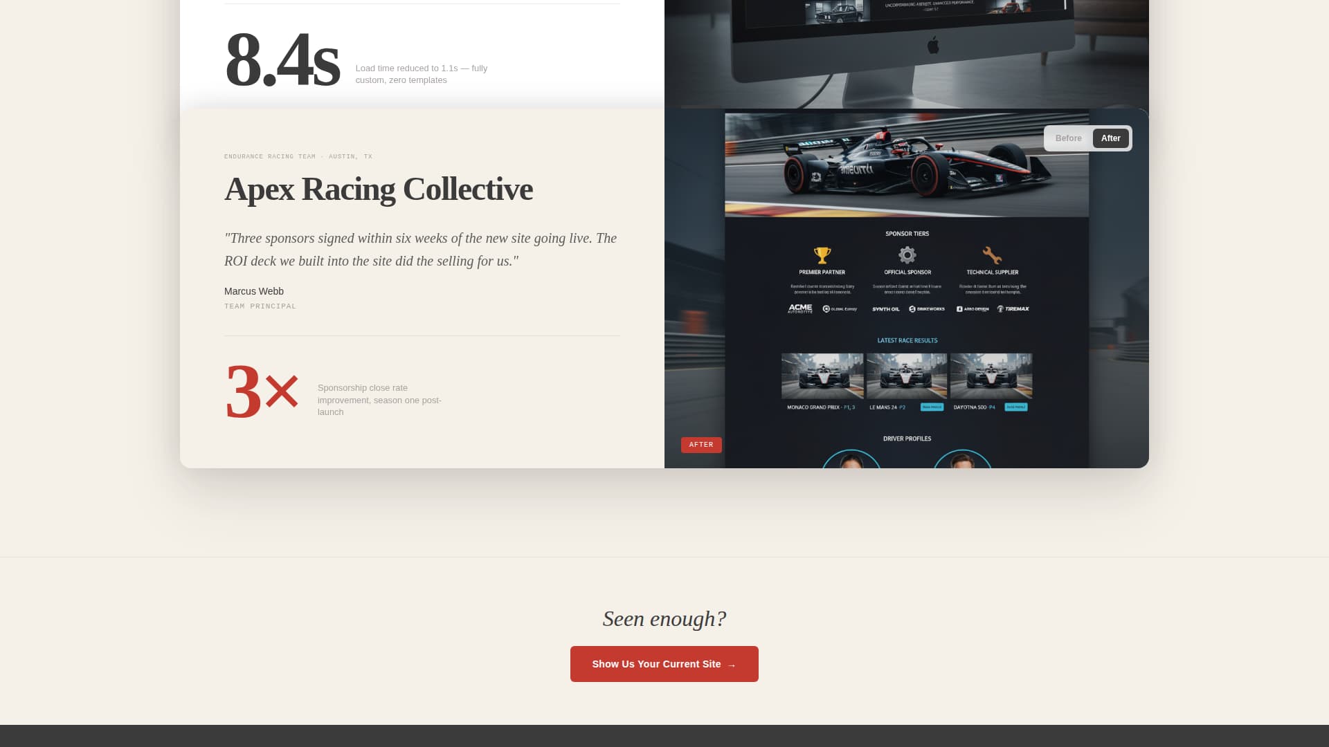 Chassis - Bold Automotive Landing Page Template