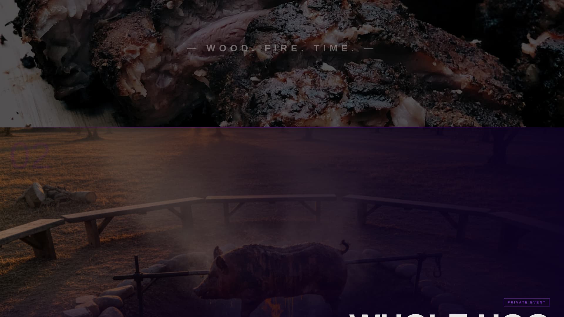 Smoke - Bold Pitmaster Landing Page Template