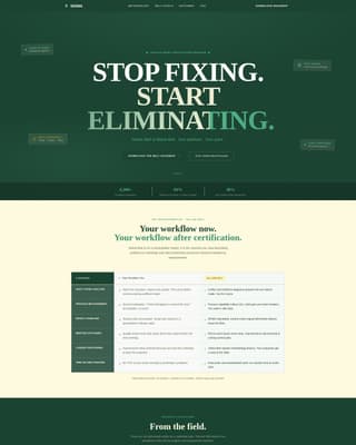 Sigma - Authoritative Lean Six Sigma Landing Page Template