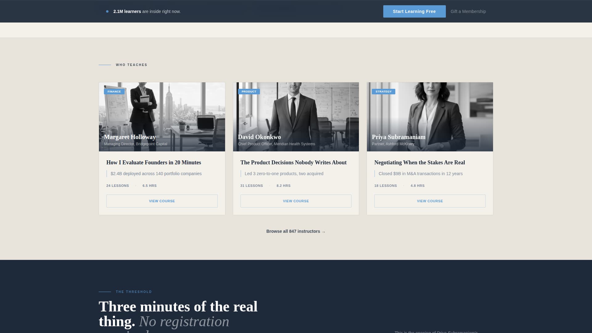 Online Course Platform Reviews Website Template