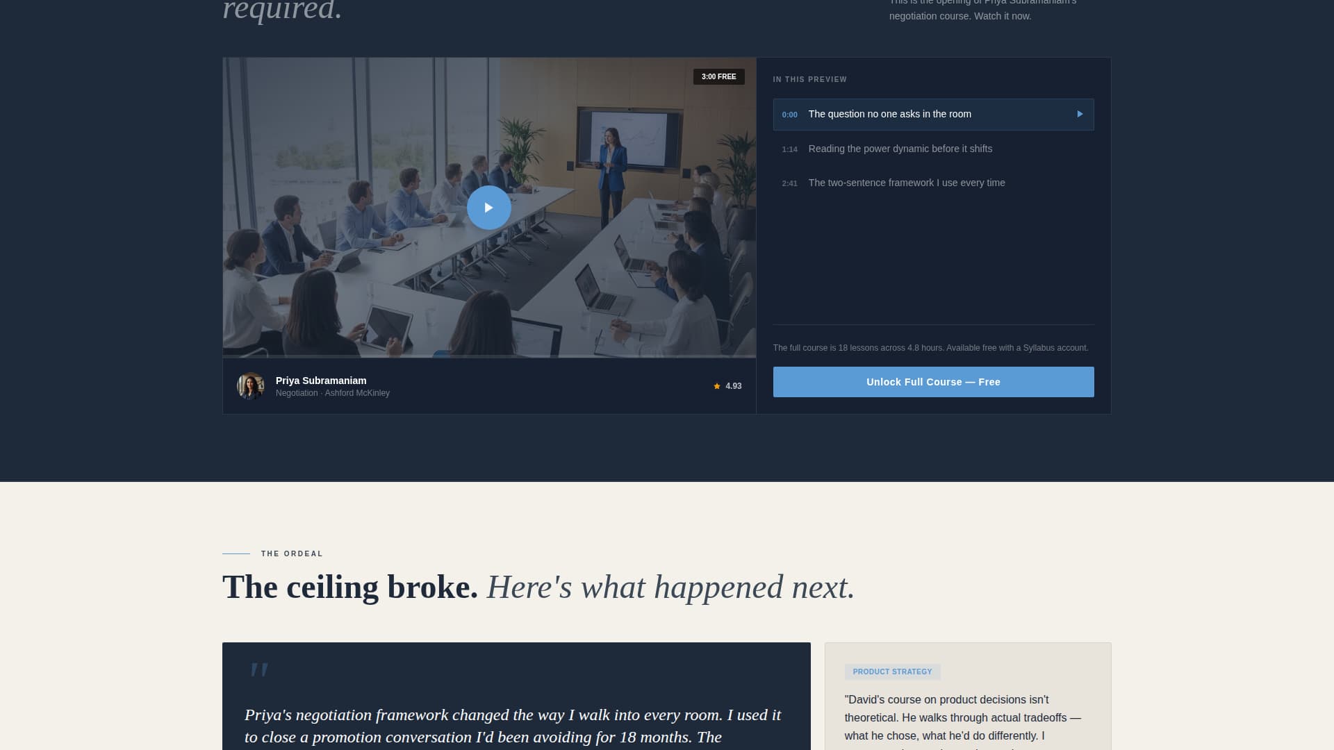 Online Course Platform Reviews Website Template