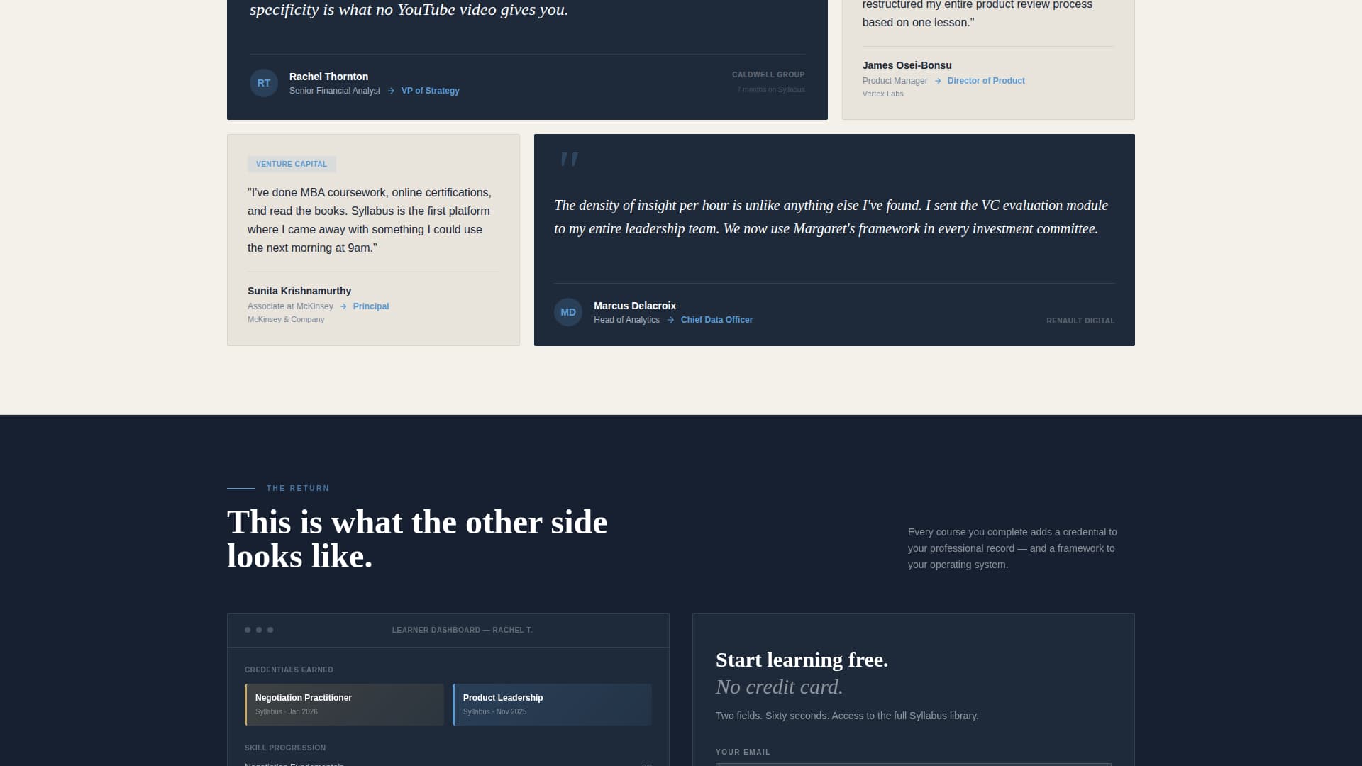 Online Course Platform Reviews Website Template