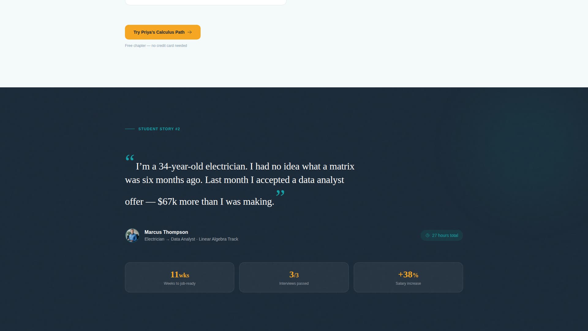 Theorem - Transformative Mathematics Landing Page Template