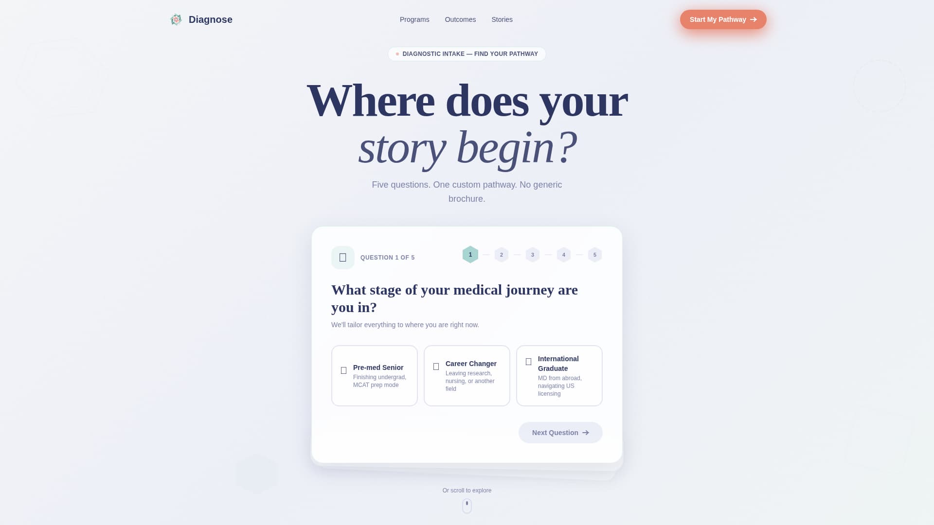 College & University Specialist Professional Website Template