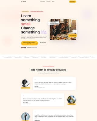 Online Course Platform Professional Website Template