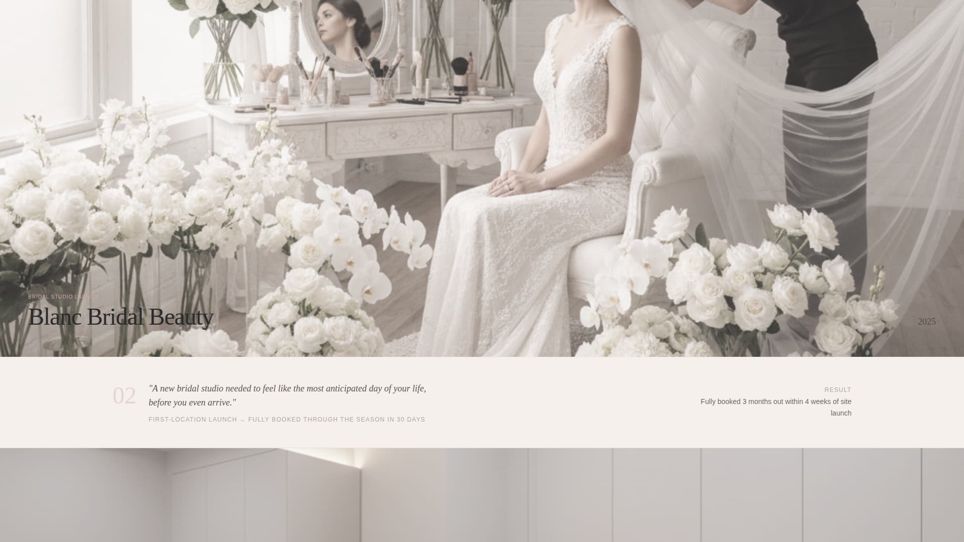 Beauty & Salon Marketing & Agency Portfolio Website Template