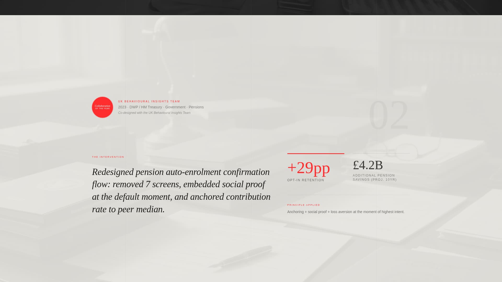 Nudge - Powerful Behavioralscience Landing Page Template