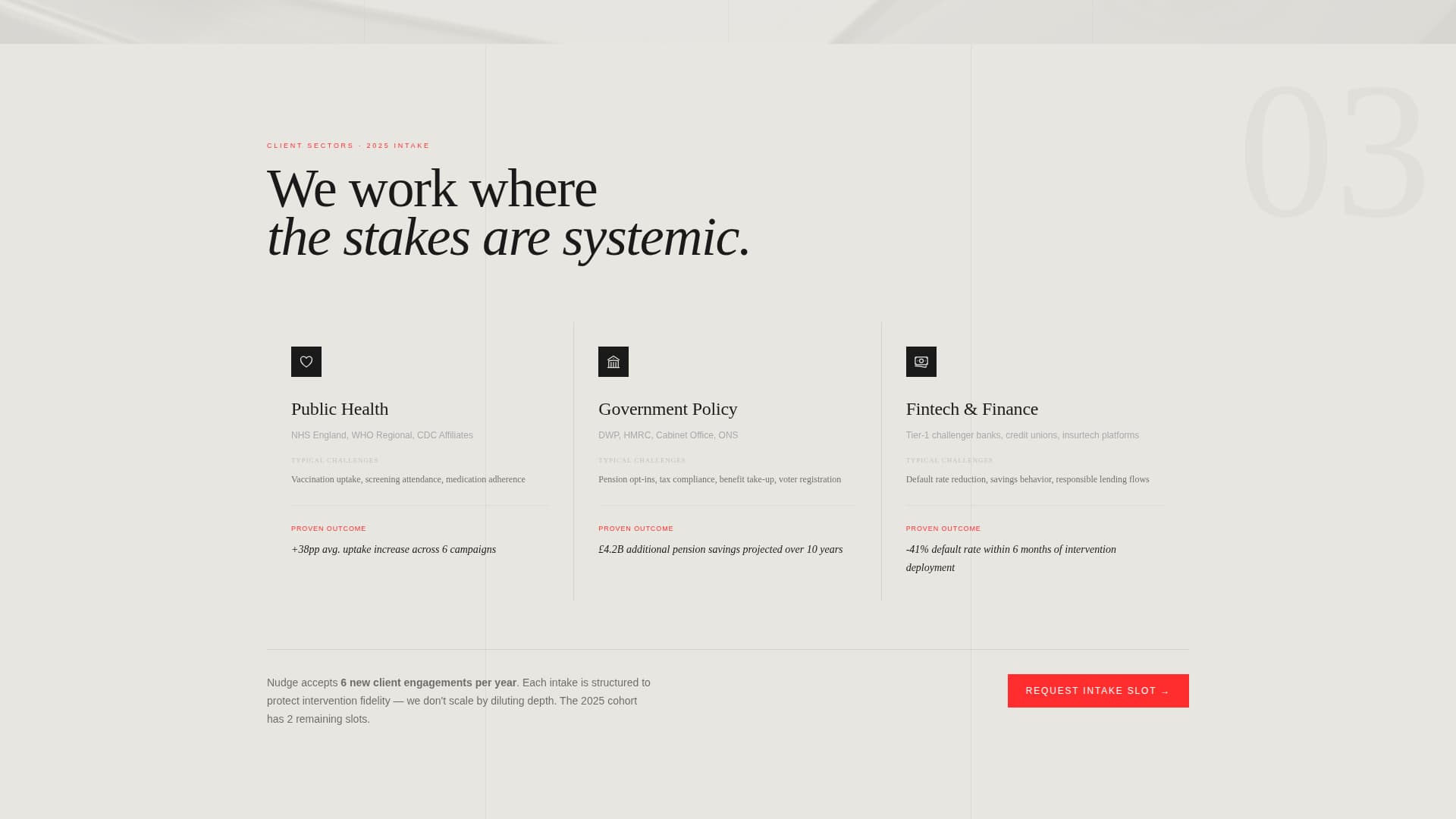 Nudge - Powerful Behavioralscience Landing Page Template