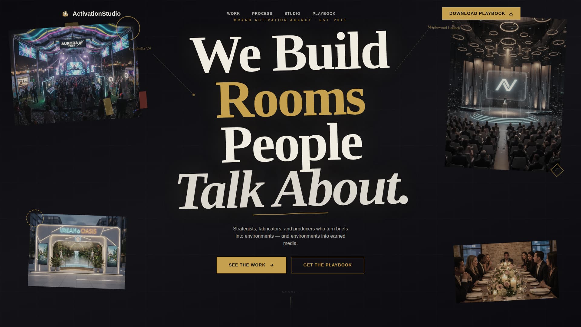 Activate - Immersive Brandactivation Landing Page Template