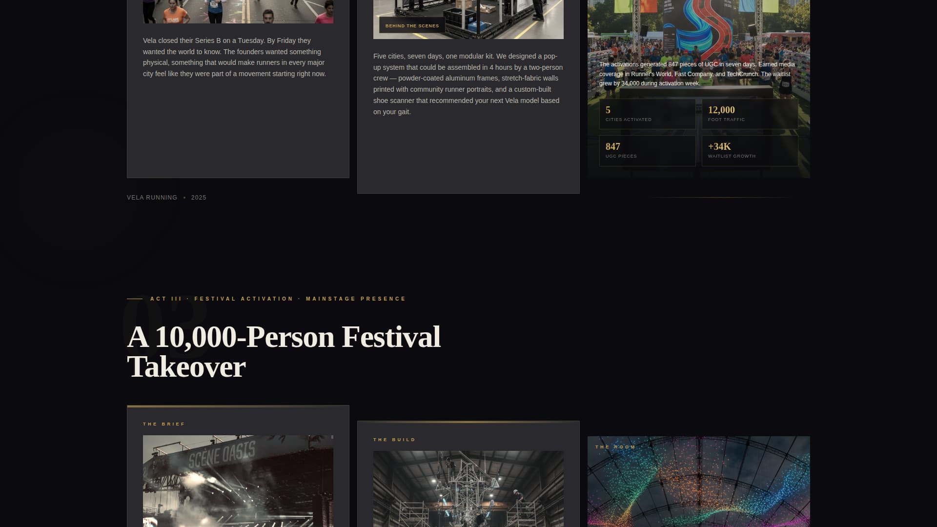Activate - Immersive Brandactivation Landing Page Template