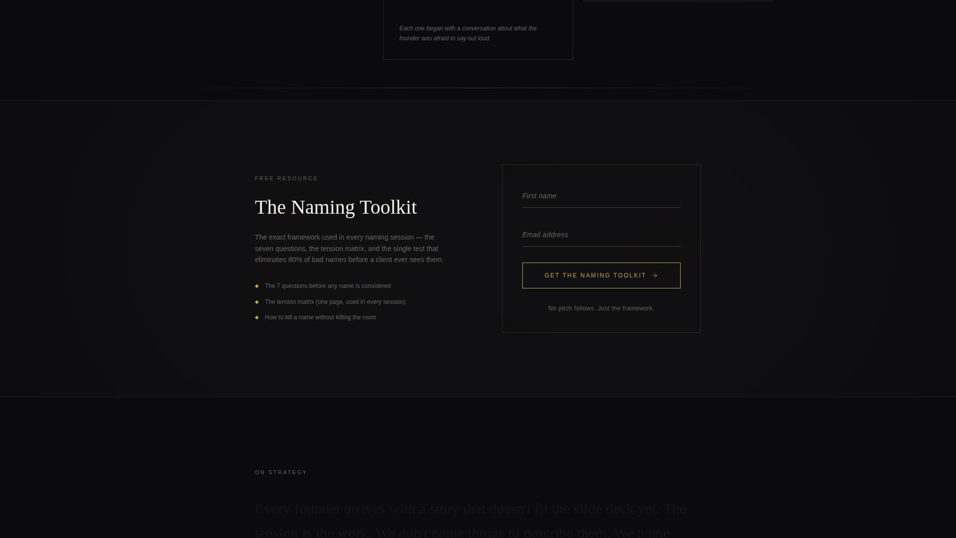 Distill - Elegant Brandstrategist Landing Page Template