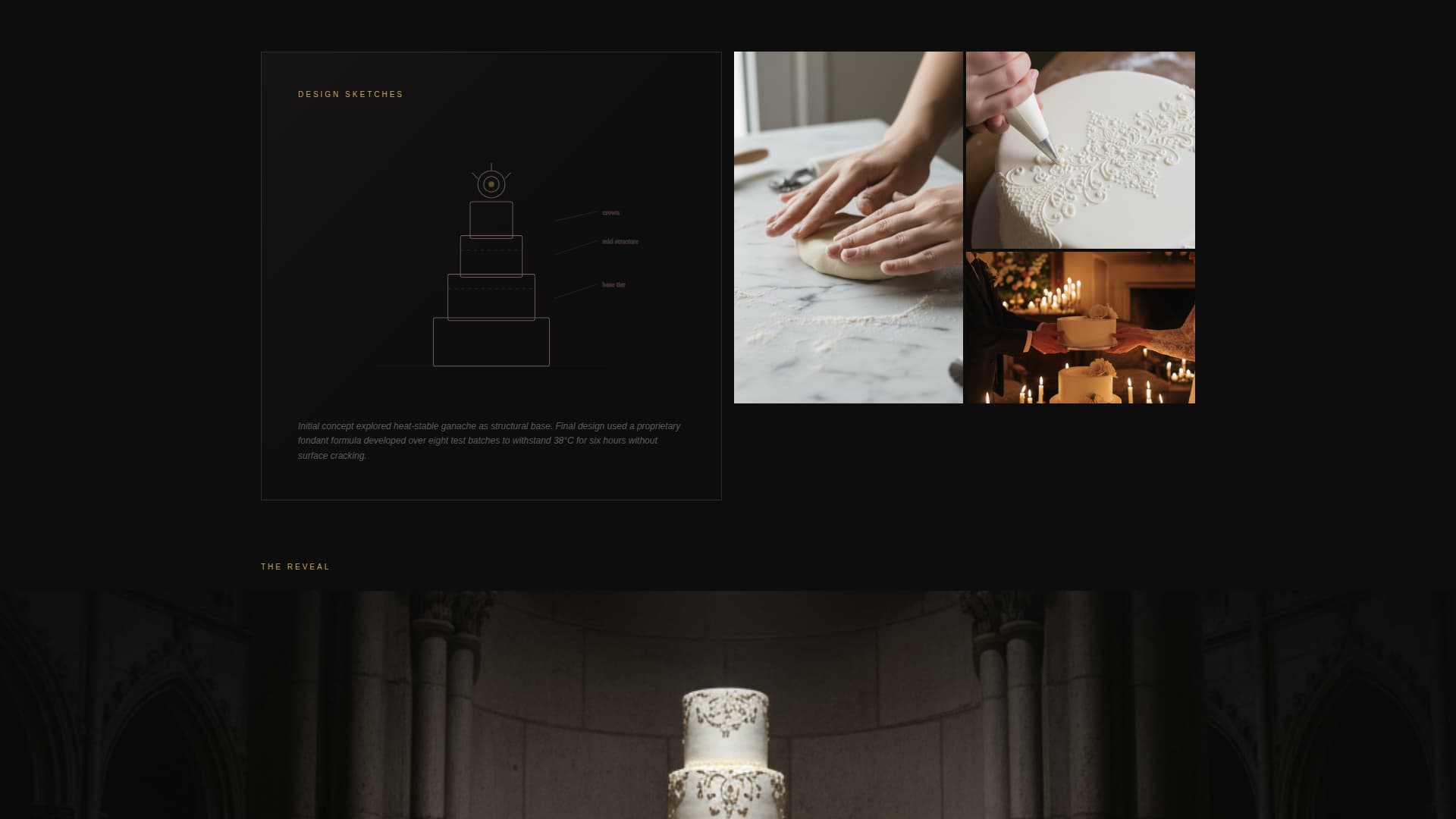 Fondant - Immersive Cakedecorator Landing Page Template