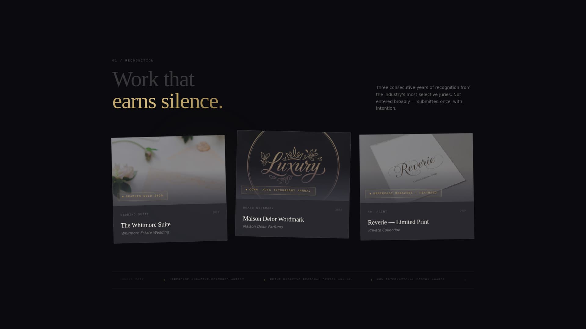 Flourish - Immersive Calligrapher Landing Page Template