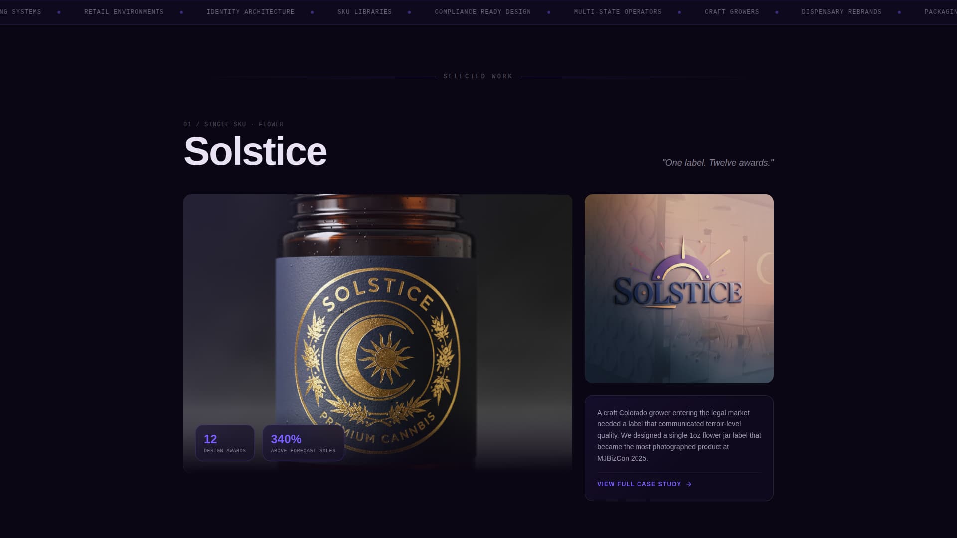 Cultivar - Premium Cannabisbranding Landing Page Template