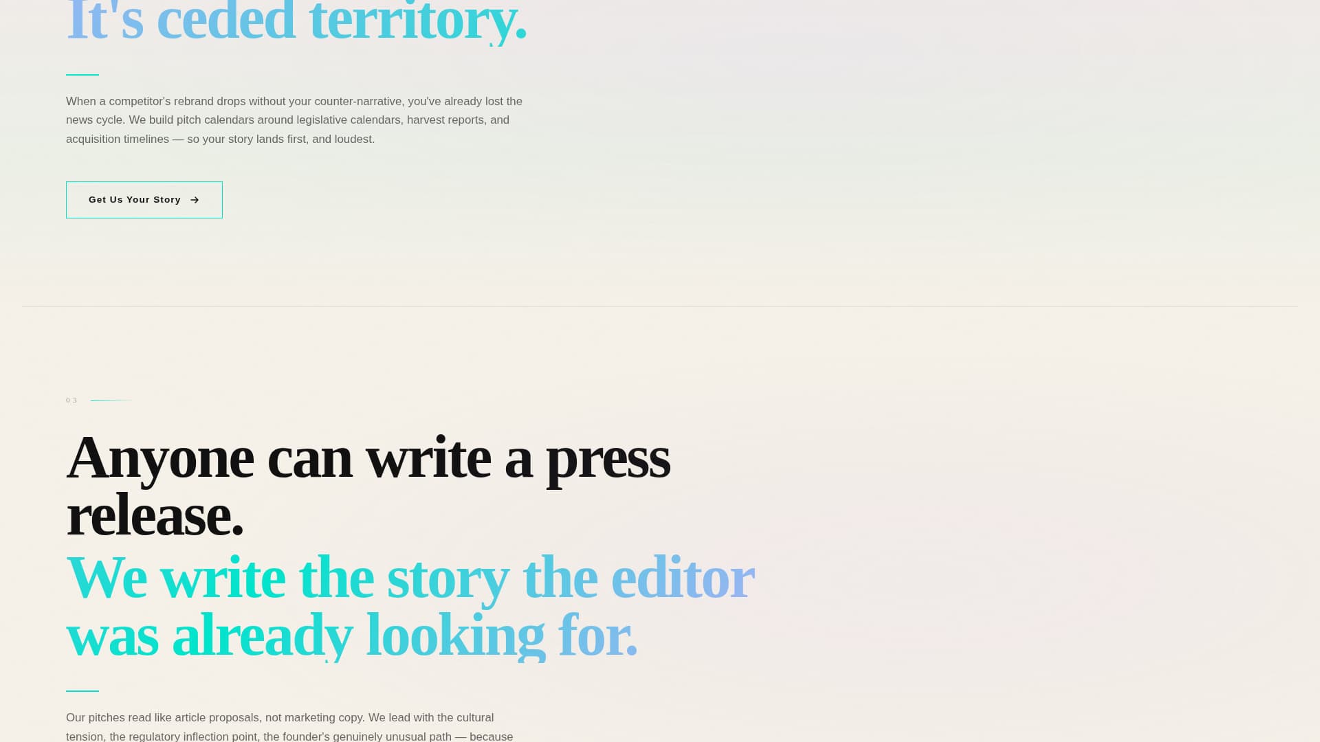 Byline - Powerful Cannabispr Landing Page Template