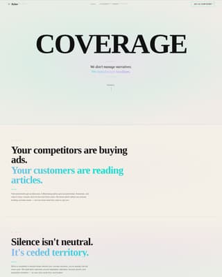 Byline - Powerful Cannabispr Landing Page Template