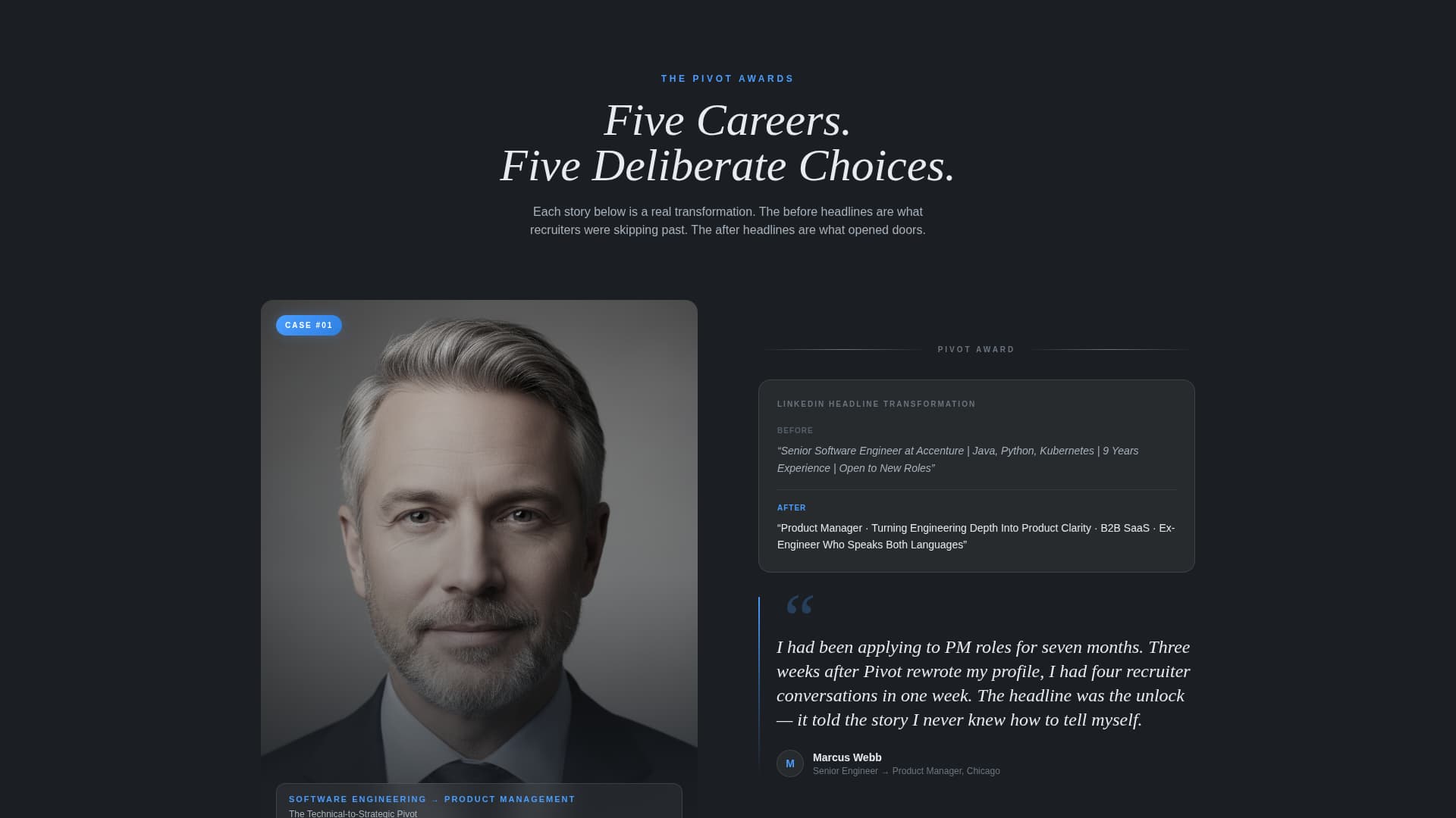 Career Changer Career Careers Website Template