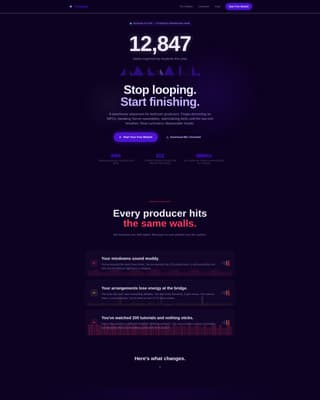 Music & Performing Arts School Professional Website Template