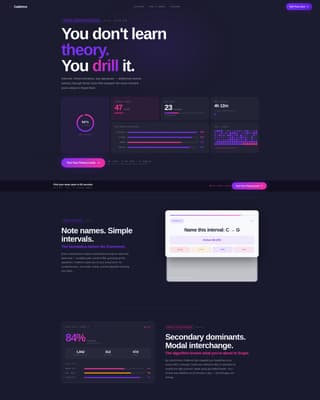 Music Theory Education Reviews Website Template