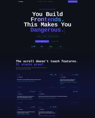 Online Skill Courses Portfolio Website Template