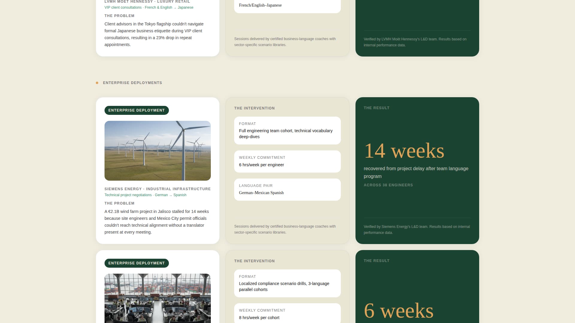Accent — Expert Language Instruction Landing Page Template