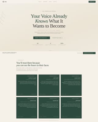 Aria - Prestigious Operatraining Landing Page Template
