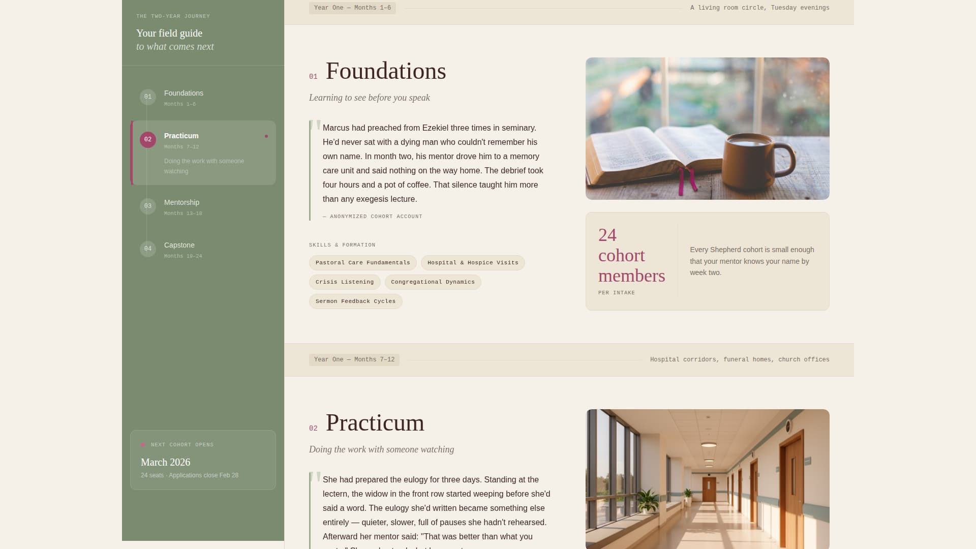 Religious & Theological Education Professional Website Template