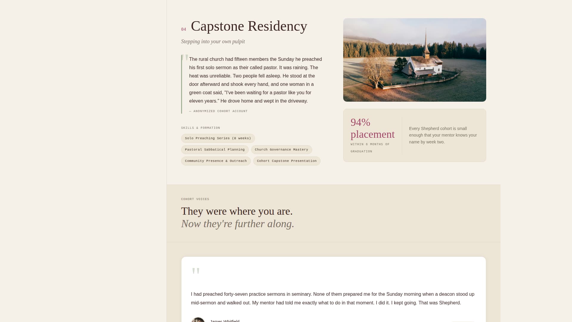 Religious & Theological Education Professional Website Template