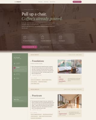 Religious & Theological Education Professional Website Template