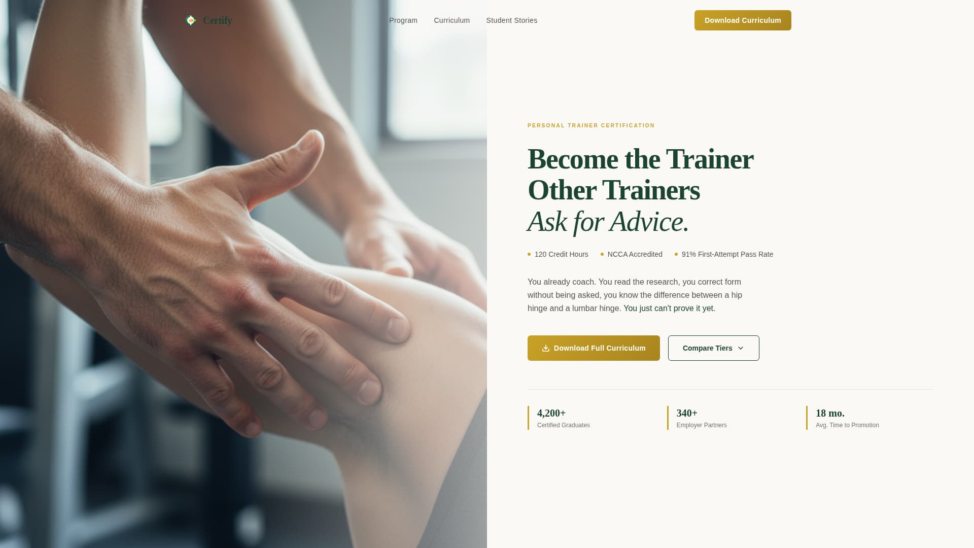 Sports & Fitness Training Professional Website Template