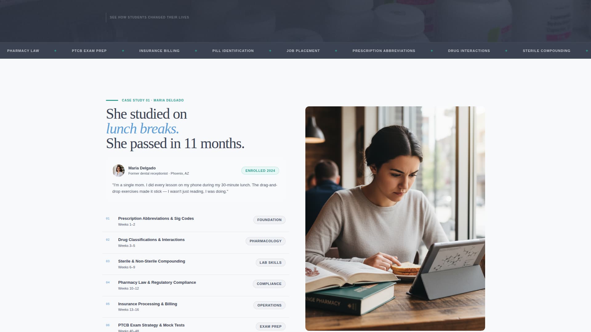 Medical & Healthcare Training Careers Website Template