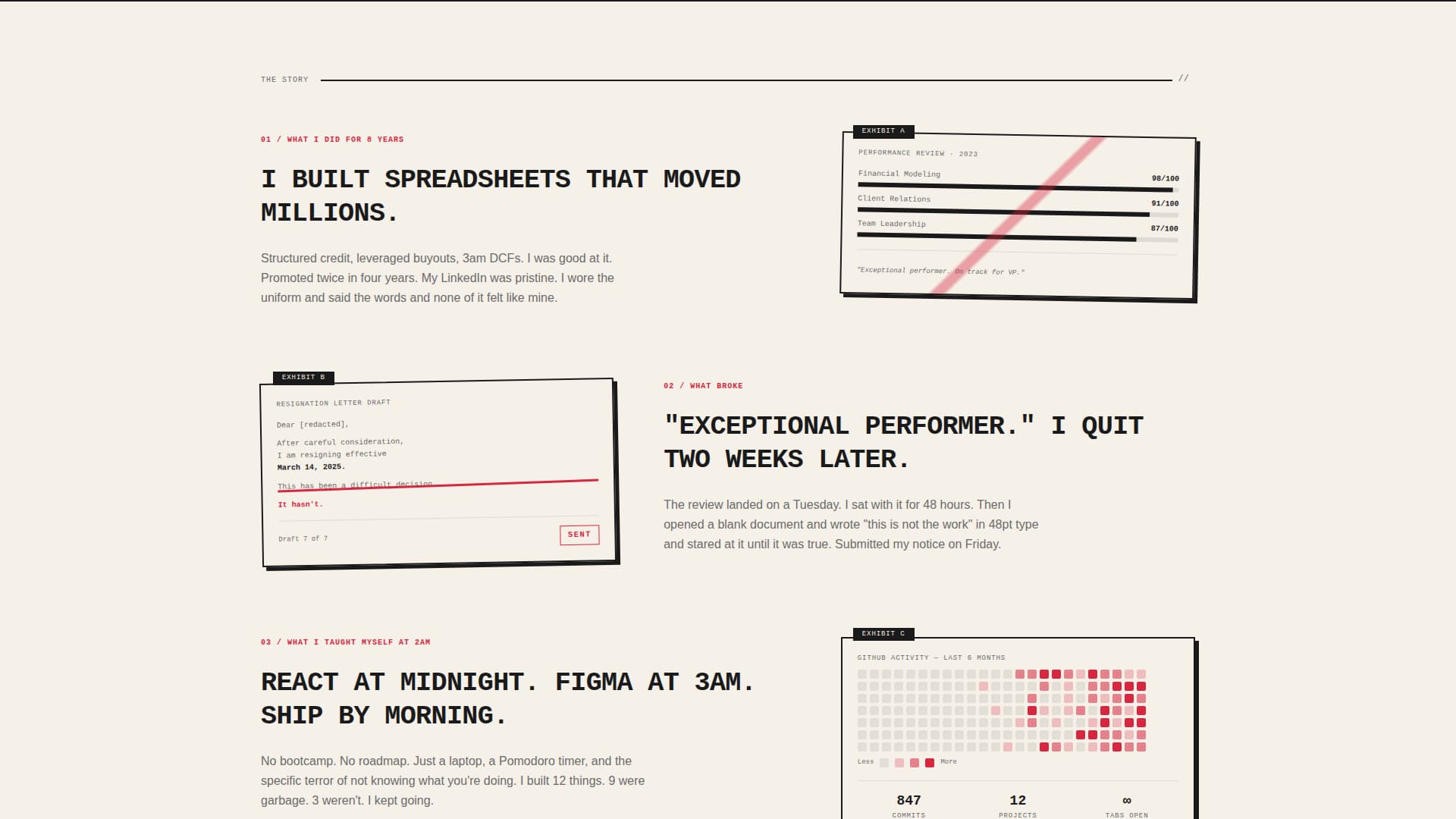 Pivot - Unapologetic Careerreinvention Landing Page Template