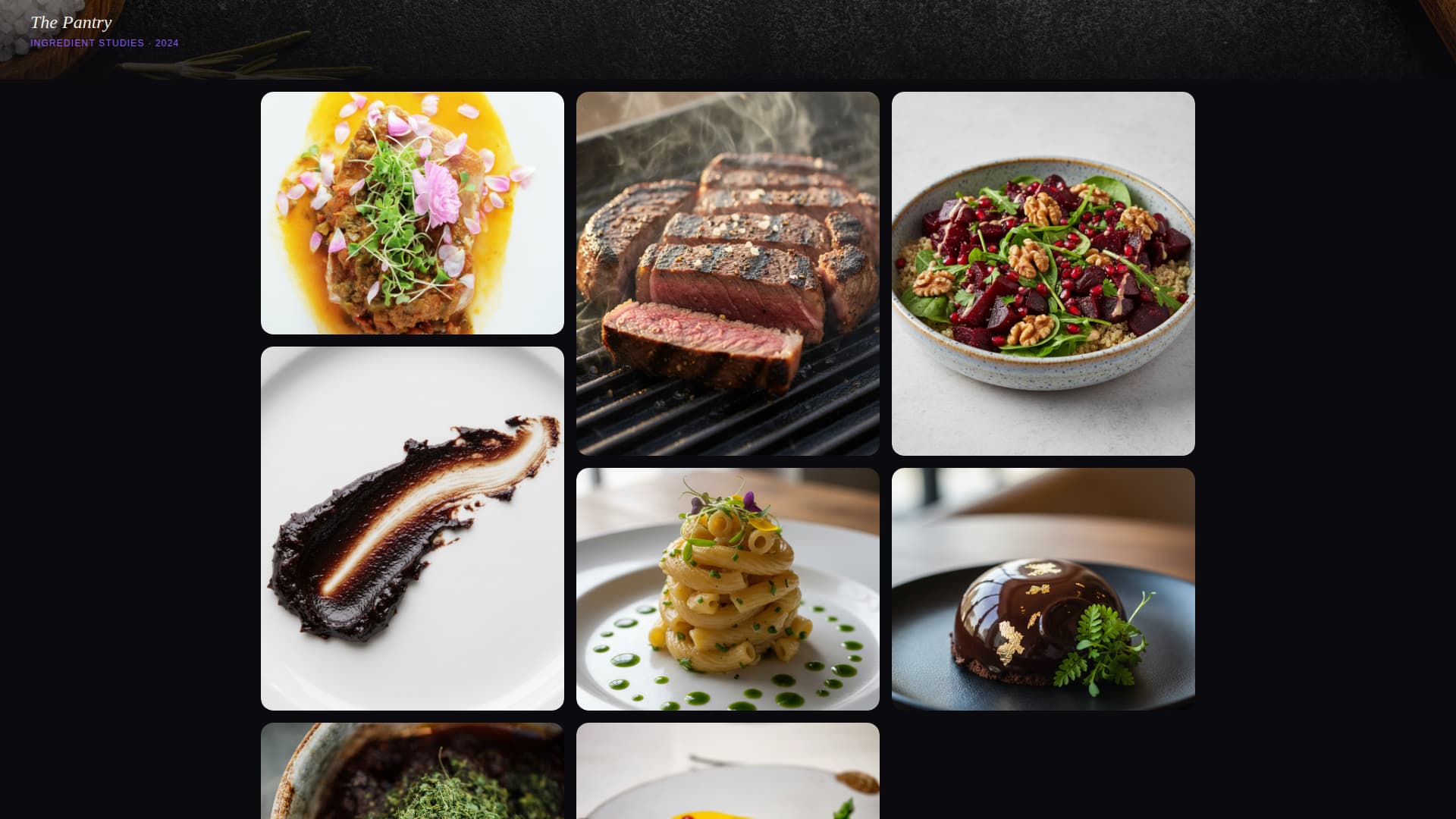 Plate - Immersive Chef Landing Page Template