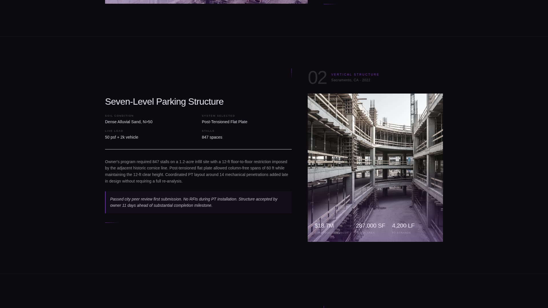 Civil Engineer Profile Portfolio Website Template