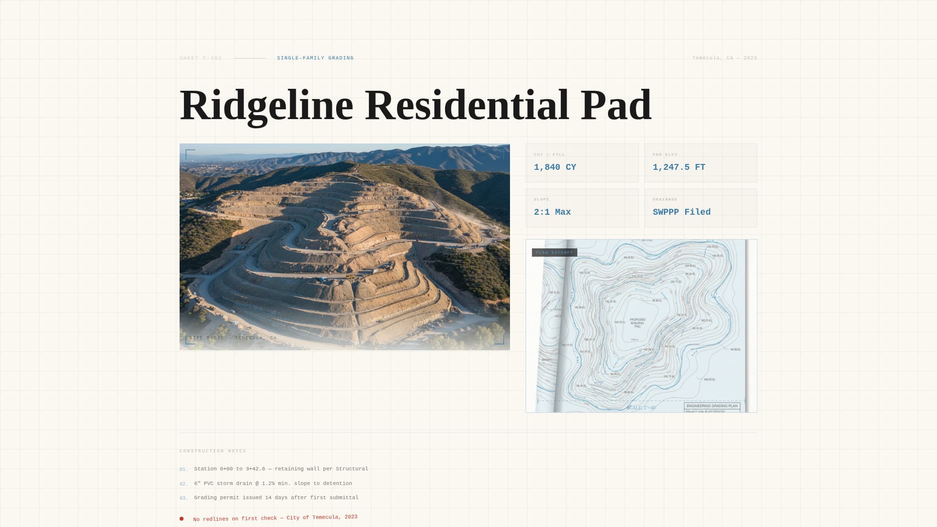 Span - Authoritative Civilengineer Landing Page Template